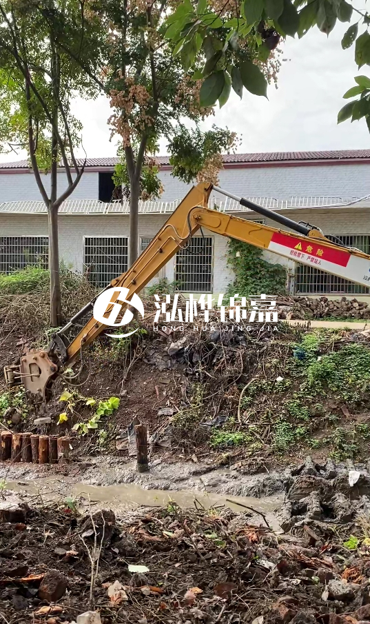 駐馬店挖機打木樁專業(yè)施工- 河道打木樁后木樁腐朽怎么防治？